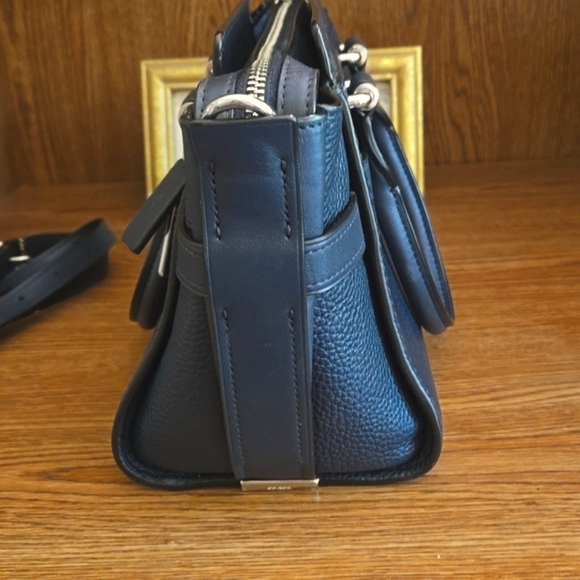 Coach Swagger 27 Navy Blue w/ Silver hardware - Picture 7 of 16